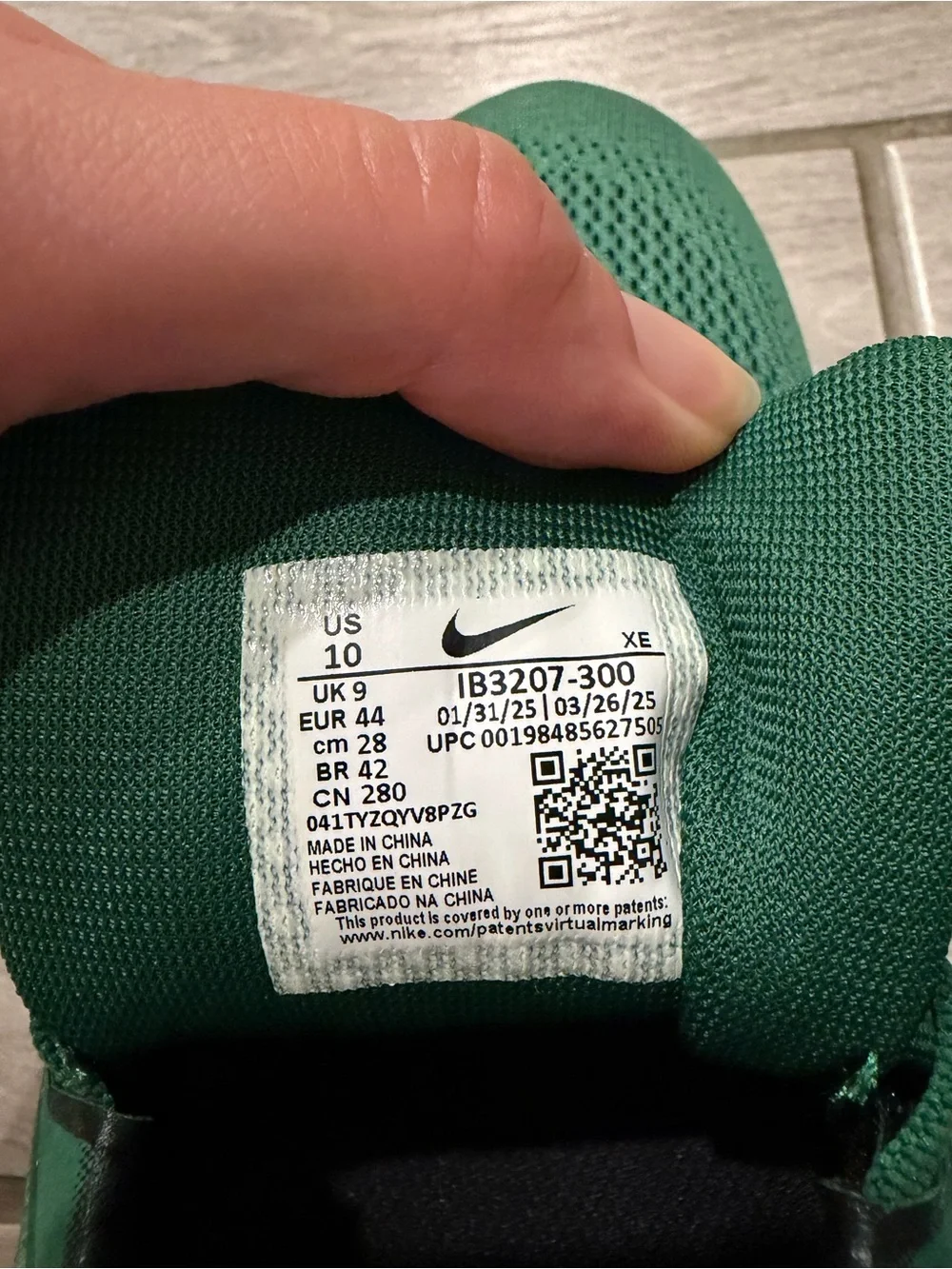 Size 10 - NFL x Nike Air Zoom Pegasus 41 New York Jets NWOT